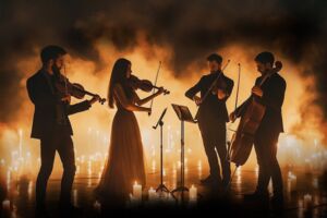 Bridgerton Musik bei Kerzenschein - Streichquartett