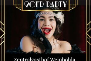Die Goldene 20er Jahre Party - 5 Jahre - Die Jubiläumsparty mit der Liveband 
