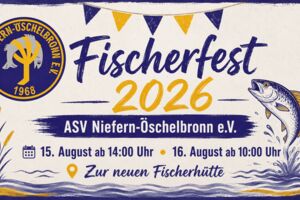 Fischerfest des ASV Niefern-Öschelbronn e. V. 2026