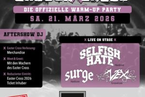 Easter Cross Warm Up Show mit Selfish Hate, Vex, Surge - Selfish Hate, Vex, Surge