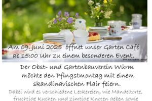 <Würmer Midsommer>, Garten Café beim OGV Würm