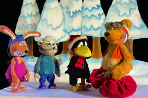 Kammerpuppenspiele Bielefeld - Der kleine Rabe Socke feiert Weihnachten