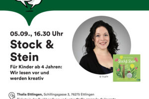 Stock & Stein von Ann-Katrin Behl - wir lesen vor und werden kreativ