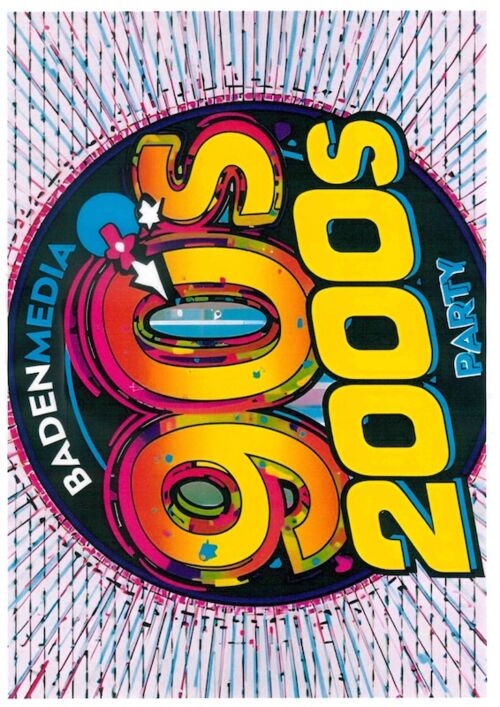 Tanzfahrt Baden Media - 90er/2000er Party, inkl. 2 Std. Schifffahrt, Veranstaltungsende ca. 02:00 Uhr.