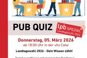 Quizabend der Landeszentrale für politische Bildung
