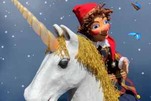 Das goldene Einhorn - Handpuppenspiel für Kinder ab vier Jahren