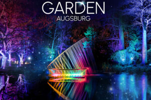 Christmas Garden Augsburg - Mit der Dämmerung beginnt die magische Reise