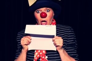 Die Clownin erwacht - Die Lust am Scheitern