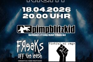 Nu Metal Night - A Tribute to Rage against the machine, Korn & Limp Bizkit