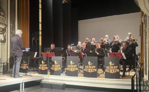 Lindsey Blount und das Desert Jazz Orchestra