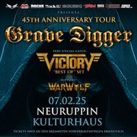 GRAVE DIGGER - 45th Anniversary Tour 2025 - Special Guest: VICTORY - Best of Set!