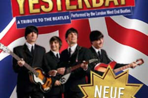 Yesterday - a Tribute to the Beatles Heidelberg - präsentiert von AP Entertainment & ATeams Touristik