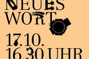 Vernissage EIN NEUES WORT