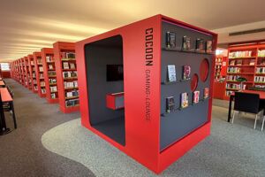 Ausstellung // Designentwürfe Gaming-Lounge