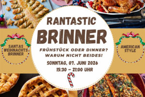 Rantastic Brinner Breakfast meets Dinner- Santas Winter Brinner im Dezember