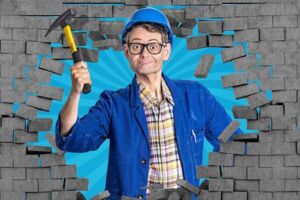 Handwerker Peters - Lachkräftemängel | Abhilfe für Baustelle & Leben