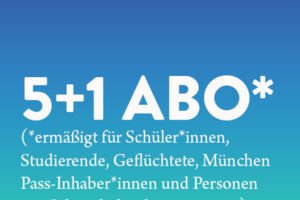 5+1 Abo (ermäßigt) - Gutschein