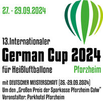 13.Int.GermanCup für Heißluftballone in Pforzheim - Weekend-Ticket