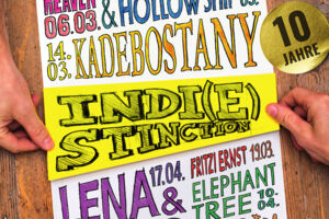 Indi(e)stinction-Festival - Bei Auswahl von mindestens 3 verschiedenen Veranstaltungen aus dem Festival 20% sparen!