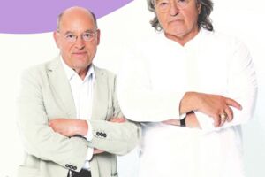 Gregor Gysi und Peter-Michael Diestel mit 