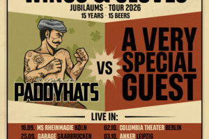 THE OREILLYS AND THE PADDYHATS - Wings & Gloves  Jubiläums-Tour 2026