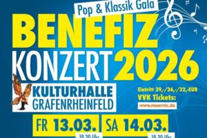 Benefiz-Konzert zu Gunsten der Station Regenbogen Uniklinik Würzburg - Pop-Klassik-Gala