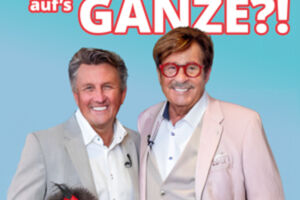 Wer geht mit uns auf´s Ganze  Die Jubiläumsshow mit Peter Grimberg & Jörg Dräger - Spiele, Talk & Gesang zum 80. Geburtstag von Jörg Dräger