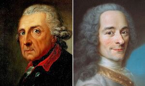 Salon kontrovers: Briefe  schreiben und lesen - Briefwechsel zwischen Friedrich dem Großen und Voltaire