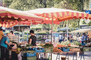 Wochenmarkt am Samstag