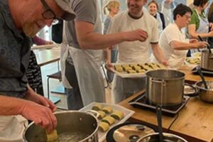 Herr Kächele Maultaschen-Kochkurs