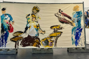 Erold Sommer - Live in Farbe - Figurative Malerei / Multimedia Performance - Bei Licht die Werke bewundern