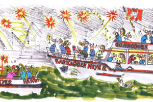 Silvester Feuerwerksfahrt - 3-stündige Schifffahrt zum Jahreswechsel 2025/2026