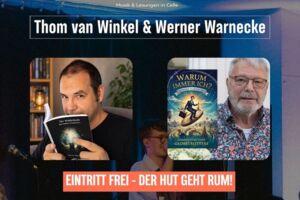 Thom van Winkel & Werner Warnecke: Lesung zwischen Welten - Wohnzimmerlesung in Halle 13