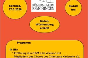 Internationaler Museumstag mit Frühlingsfest im Römermuseum Remchingen