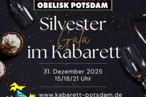 Die Obelisk-Silvester-Gala - Best of 2025 - Bella Liere, Andreas Zieger, Lutz Andres und Helmut Fensch
