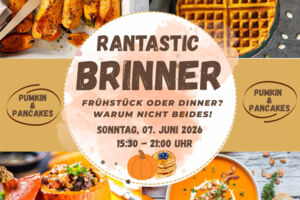 Rantastic Brinner Breakfast meets Dinner- Pumkin & Pancakes Brinner im Oktober