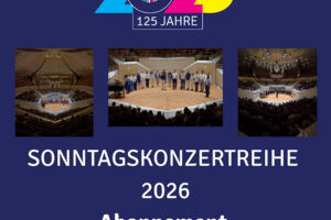 Sonntagskonzert-Abo 6 Termine (25% Rabatt)