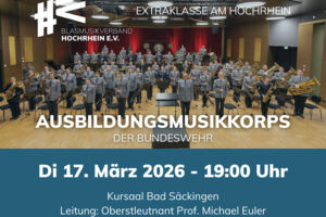 BENEFIZKONZERT - AUSBILDUNGSMUSIKKORPS der Bundeswehr
