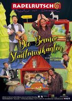 Kindertheater Radelrutsch: Die Bremer Stadtmusikanten - für alle ab vier Jahren