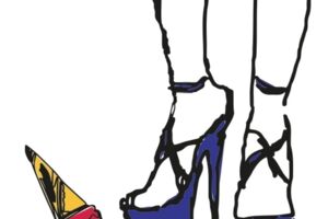 In Stöckelschuhen durchs Himbeereis