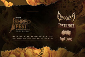SHRED FEST 2027 - Obscura, Pestilence, Cryptic Shift, Thus & DVRK