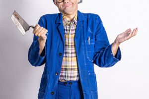 Handwerker Peters - Lachkräfte-Mangel - Abhilfe für Baustelle & Leben
