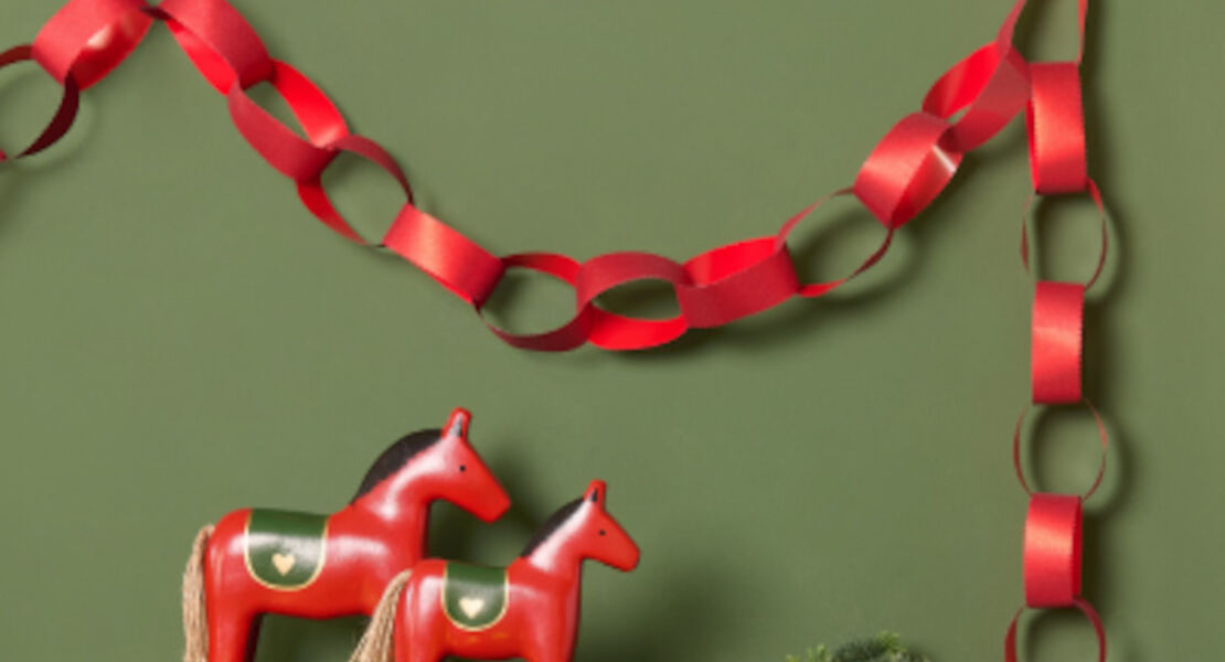 weihnachtsbasteln-weihnachtsbaumkette