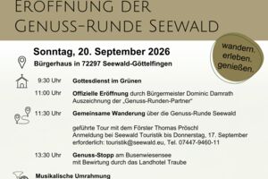 Feierliche Eröffnung der Genuss Runde