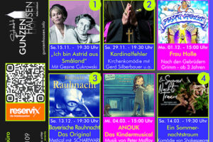 Das TheaterABO 2025/2026 - 49. Theater-Spielzeit Stadt Gunzenhausen