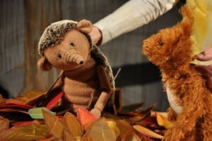 Herr Eichhorn und der erste Schnee