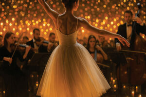 Winterzauber: ballettgeschichten im kerzenschein