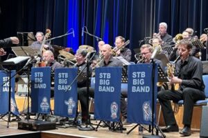 STB BIG BAND trifft... Roland Baisch und Mailo - Großer Big-Band-Sound trifft auf Las-Vegas-Glamour und schwäbischen Wortwitz!