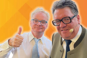 Uwe Steimle und Helmut Schleich in - MIR san MIR ...... und mir och