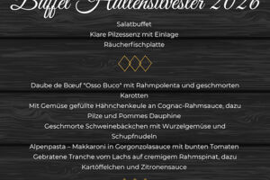 Hüttensilvester - Silvester in der Rantastic Almhütte